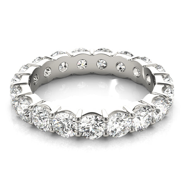 14K White Gold 7/8 ct Diamond Wedding Band