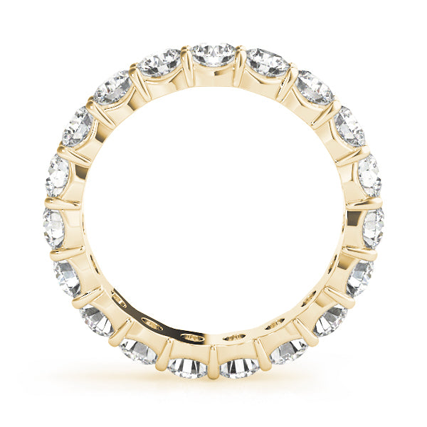 18K Yellow Gold 7/8 ct Diamond Wedding Band
