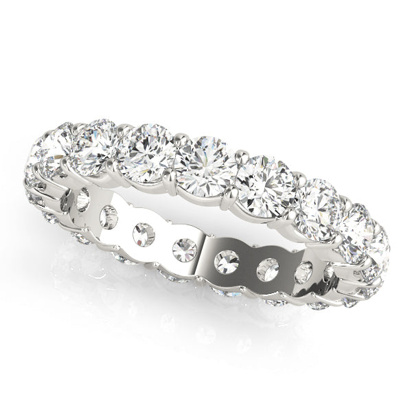 Platinum White Diamond Wedding Ring
