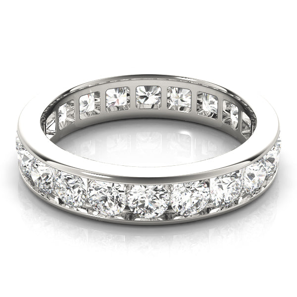 Platinum White Diamond Wedding Ring