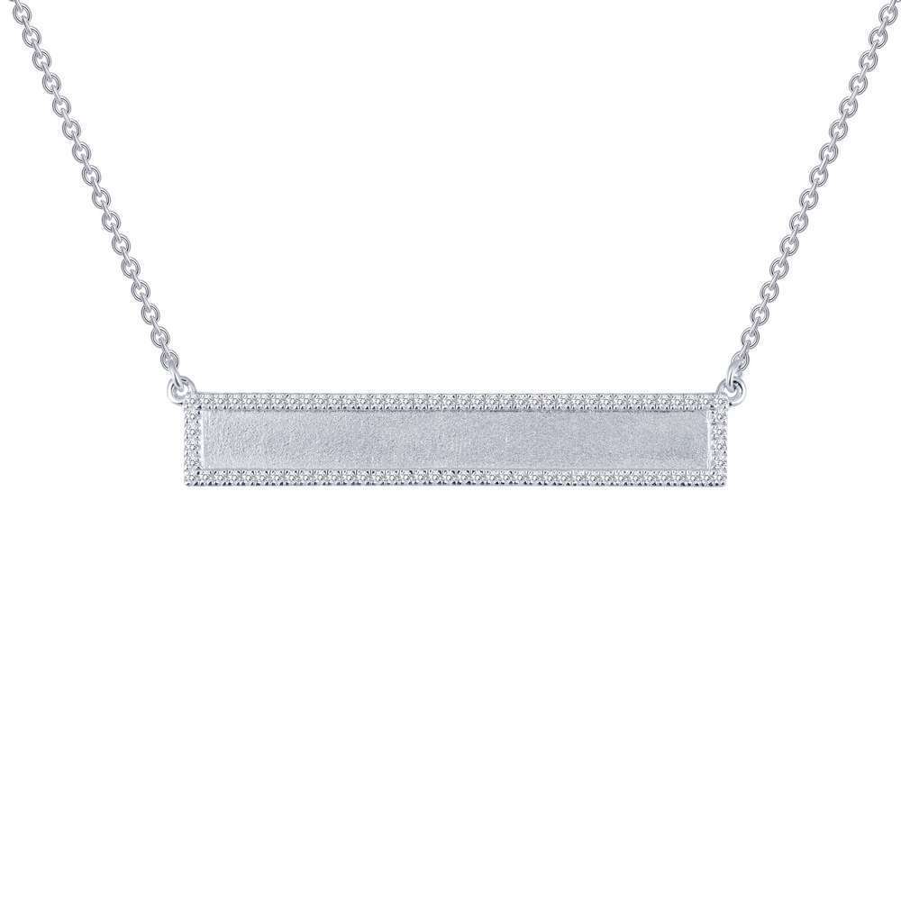 0.42 CTW Bar Necklace