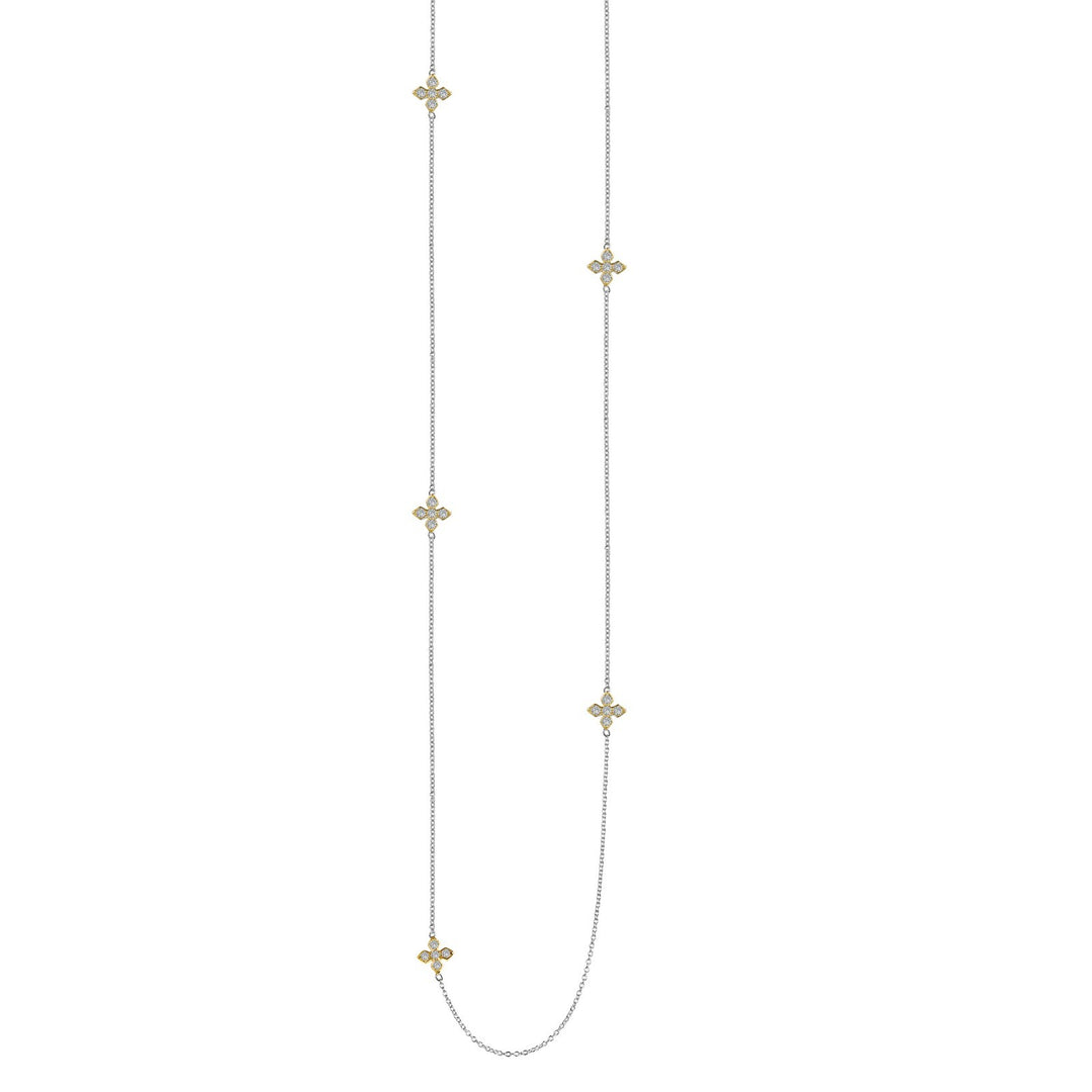 Maltese Cross Station Necklace