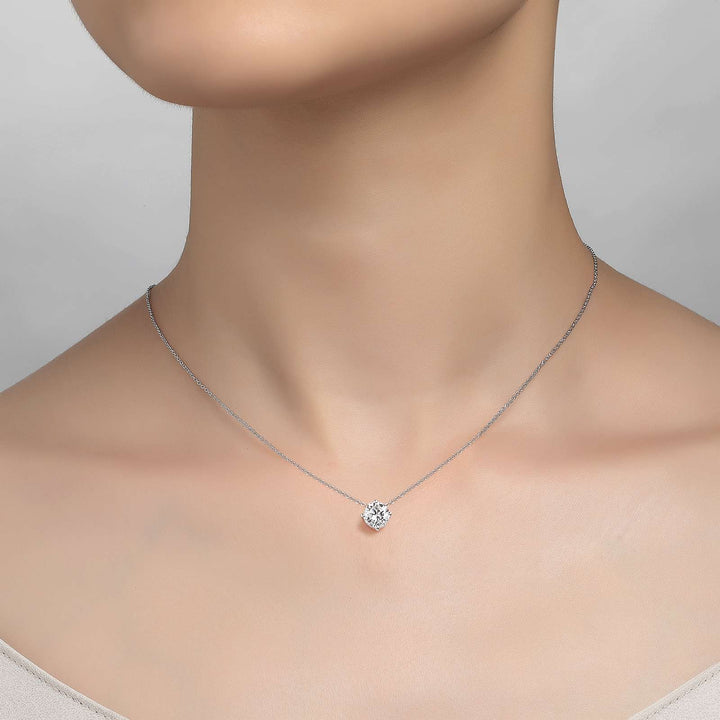 1.25 CTW Solitaire Necklace