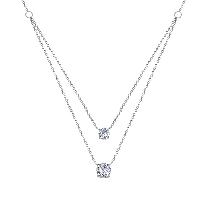2.19 CTW 2-Tier Necklace