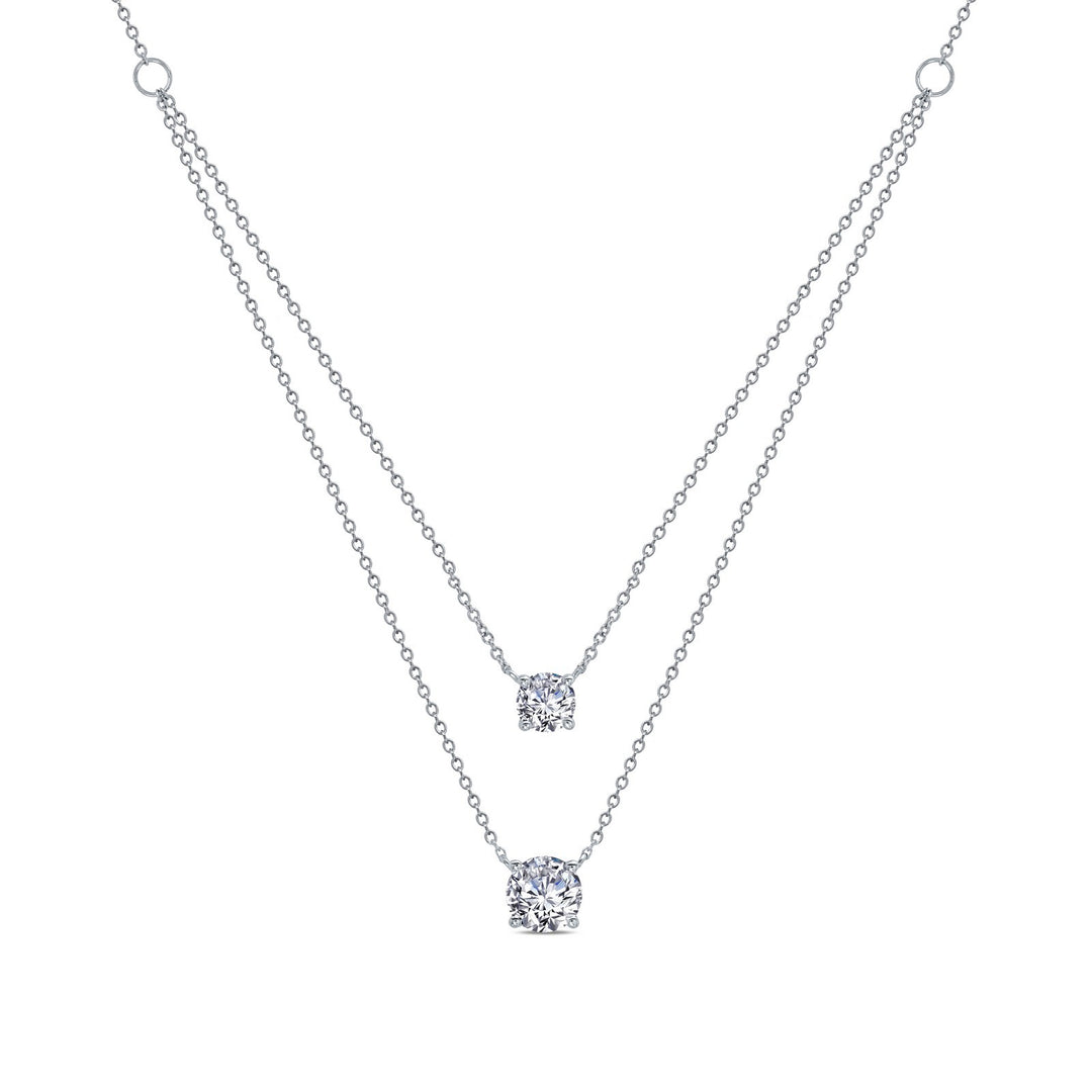2.19 CTW 2-Tier Necklace