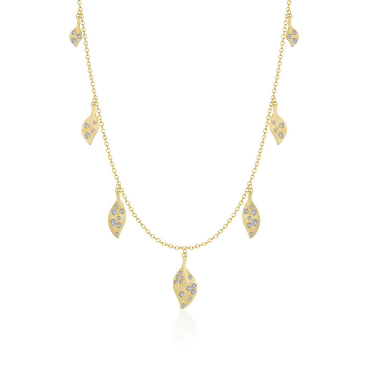 Leaf Station Necklace