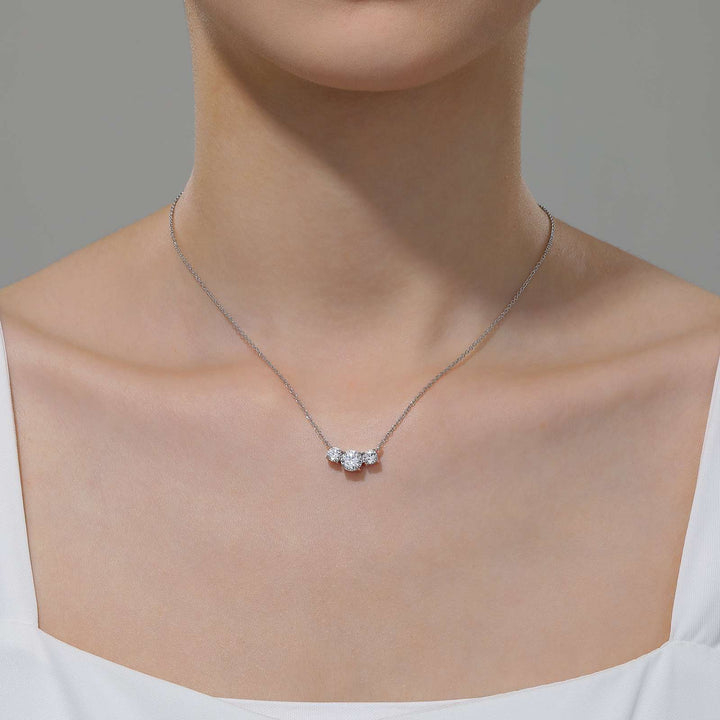 Three-Stone Necklace