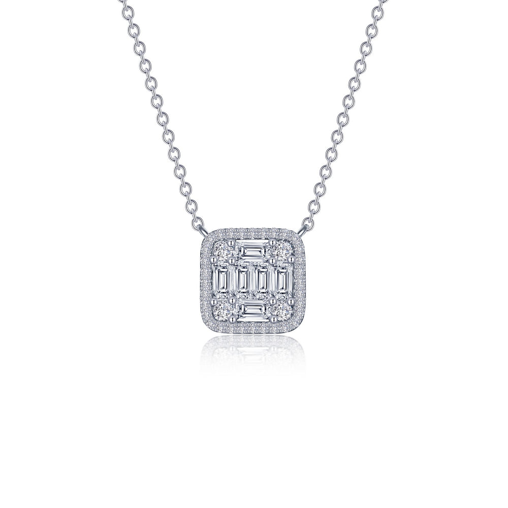 Cluster Halo Necklace