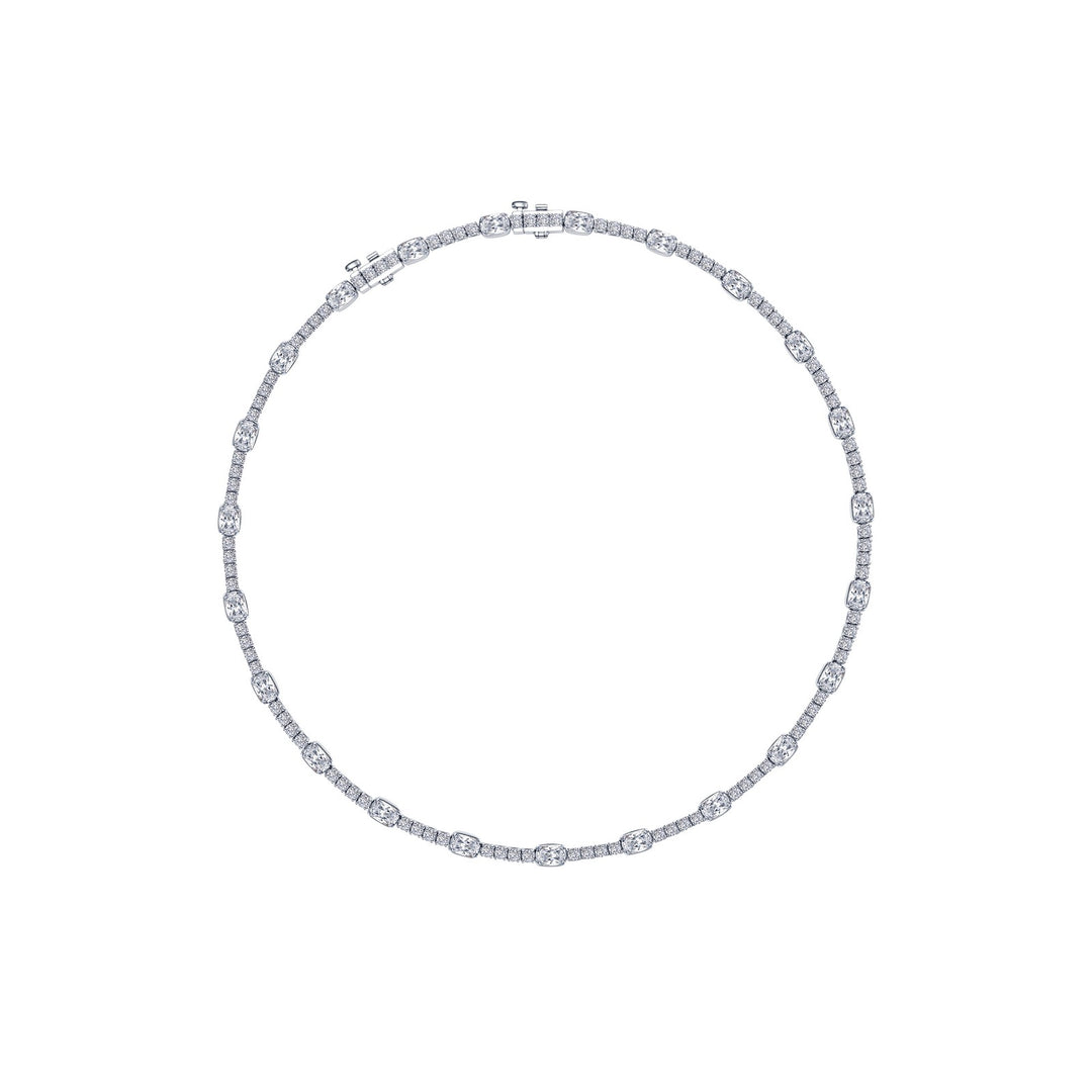 Regal Cushion-Cut Necklace