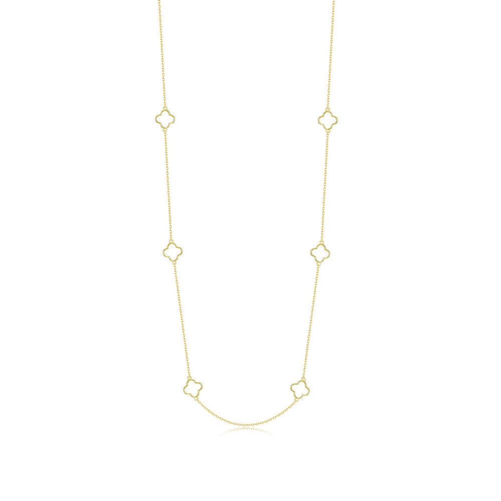 Clover In Bloom Necklace