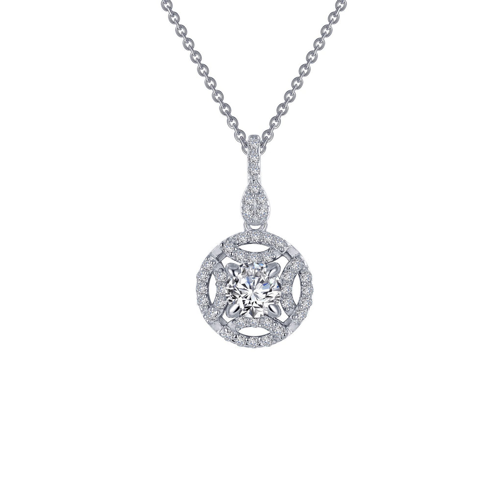 Button Pendant Necklace