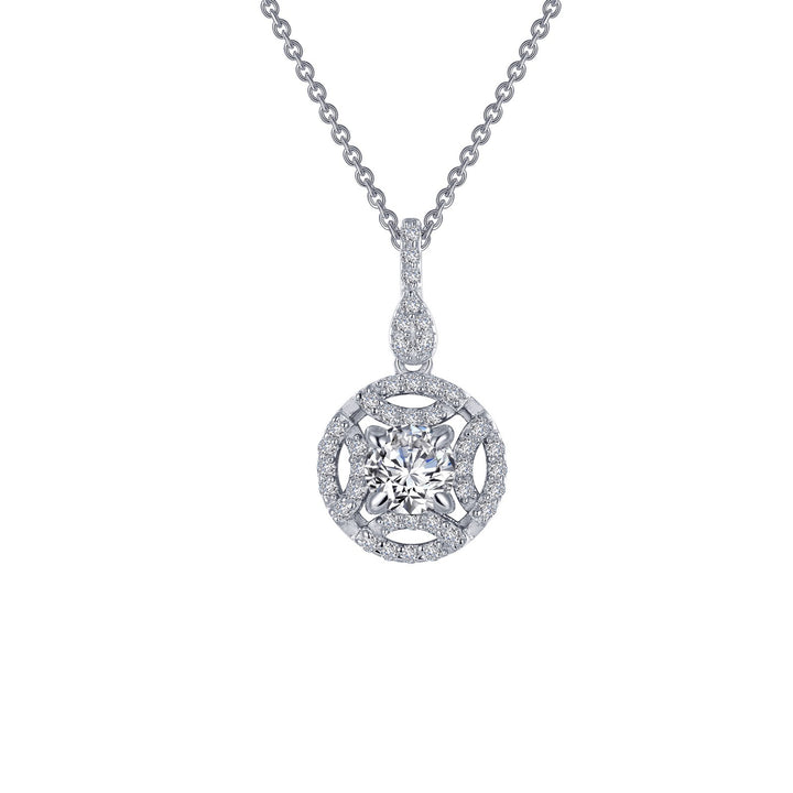 Button Pendant Necklace