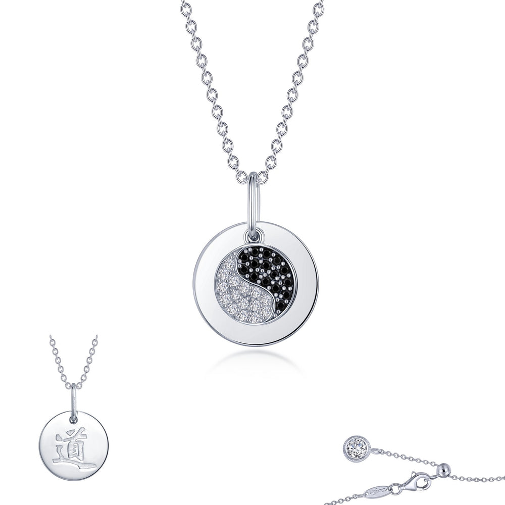 Reversible Yin Yang Necklace