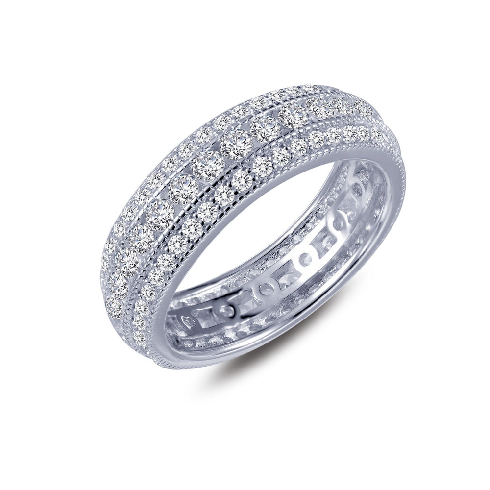 Three-Row Eternity Band