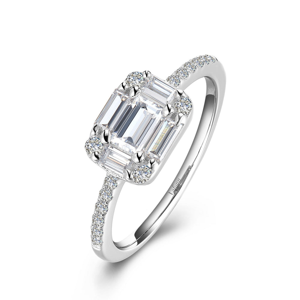 Baguette Engagement Ring