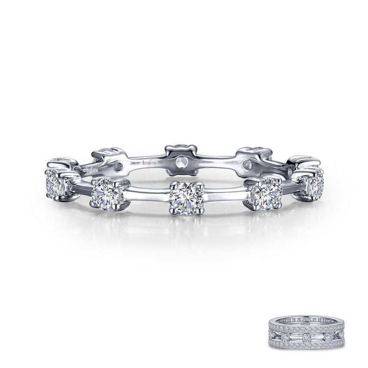 Alternating Eternity Band