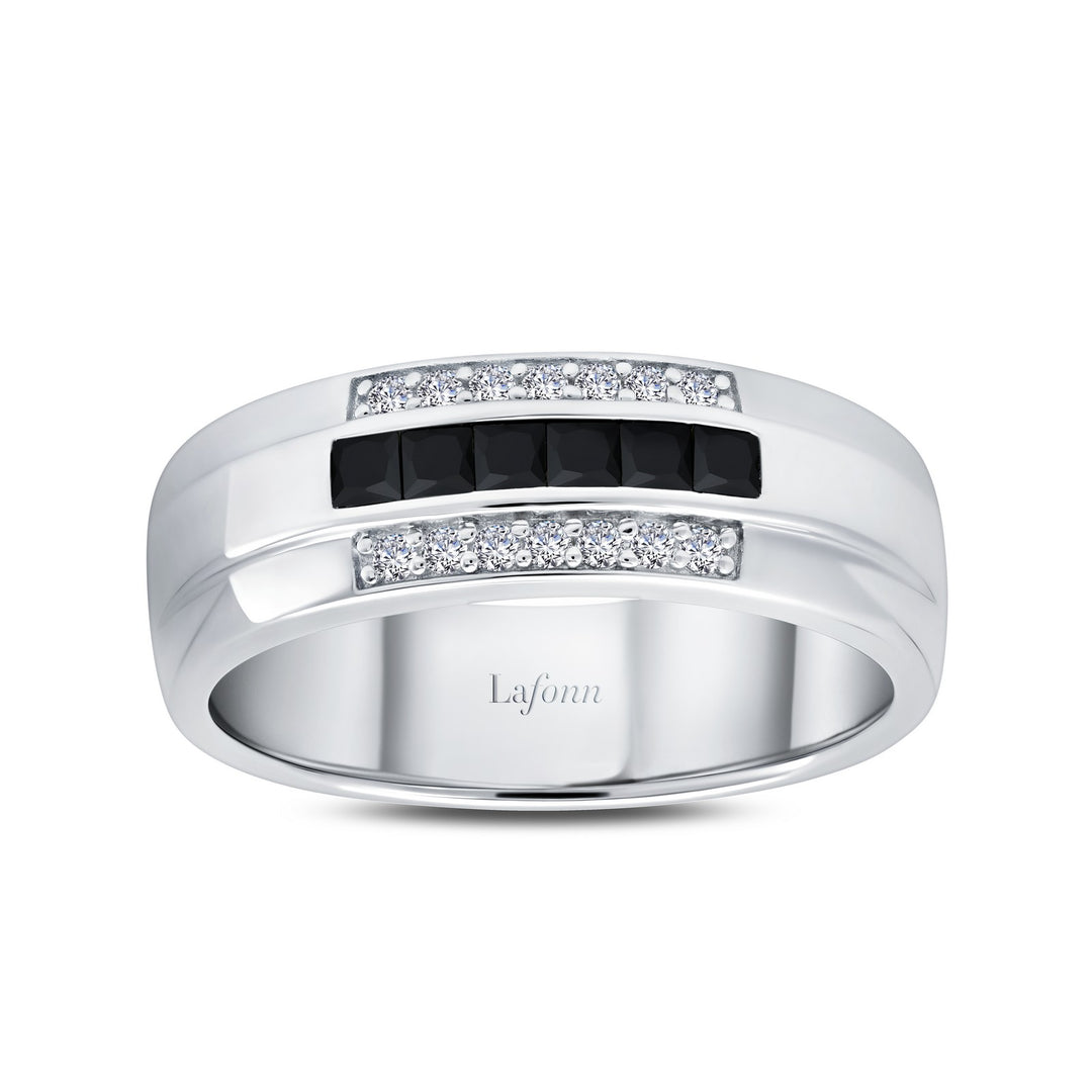 0.74 CTW MenS Wedding Band