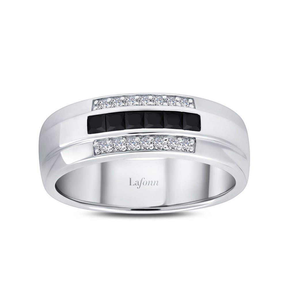 0.74 CTW MenS Wedding Band