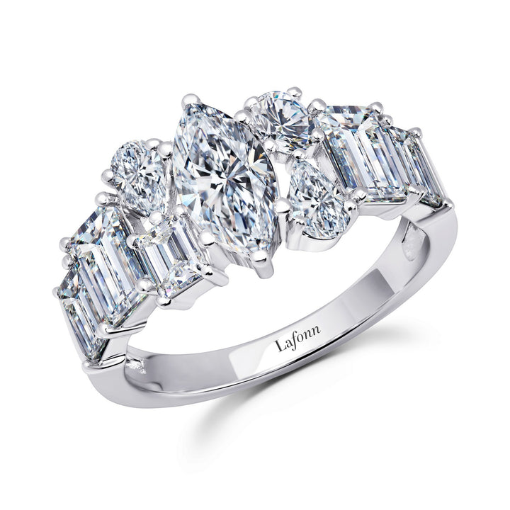 3.8 CTW Half-Eternity Band