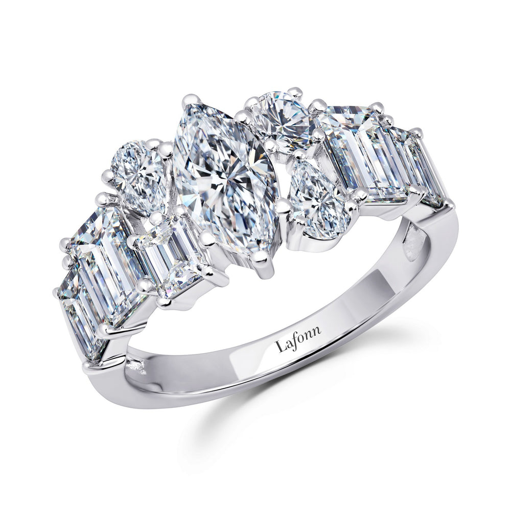 3.8 CTW Half-Eternity Band
