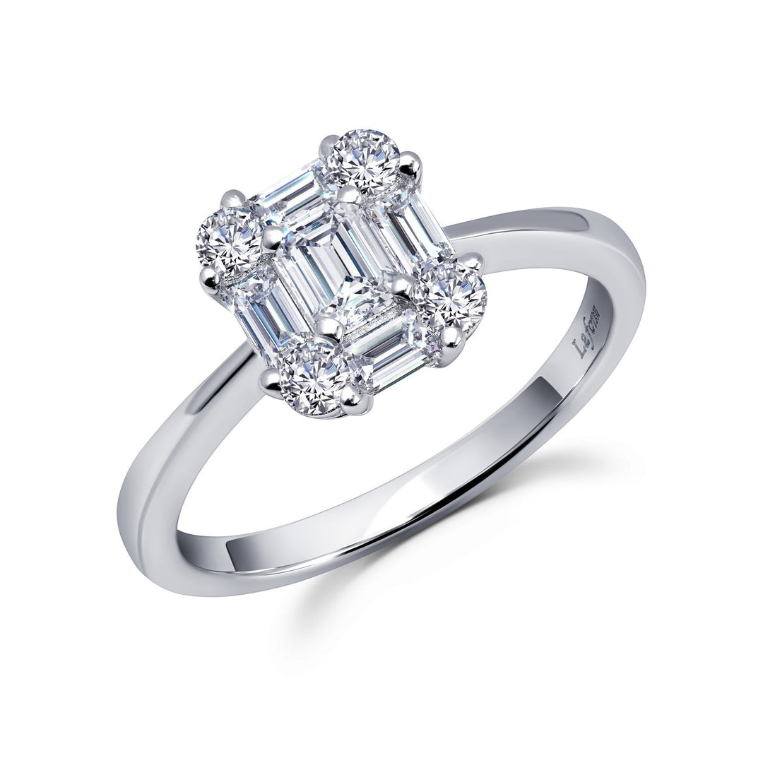 Baguette Engagement Ring