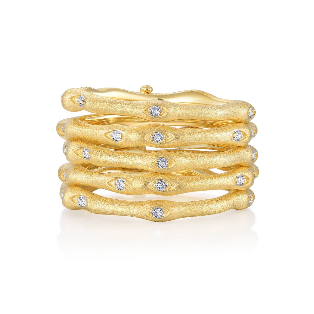 Stylish 5-Band Ring