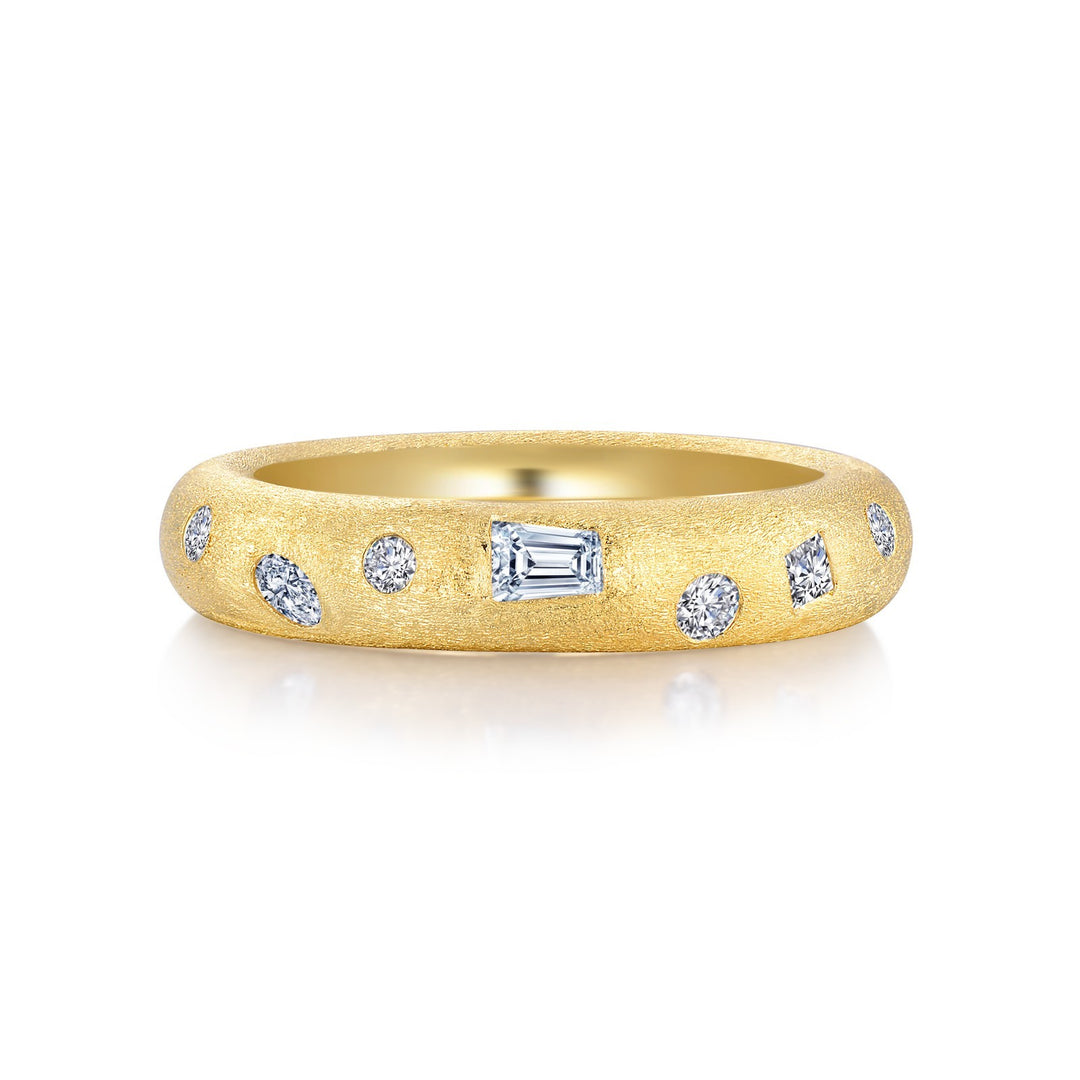Flush Set Wedding Band