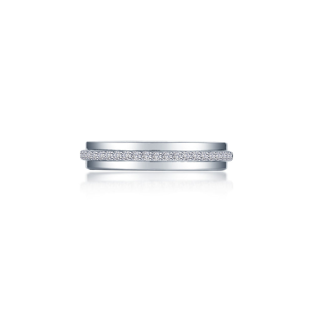 High-Polished Eternity Band