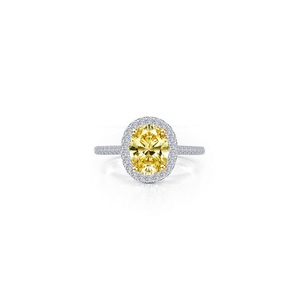 2.26 CTW Halo Engagement Ring