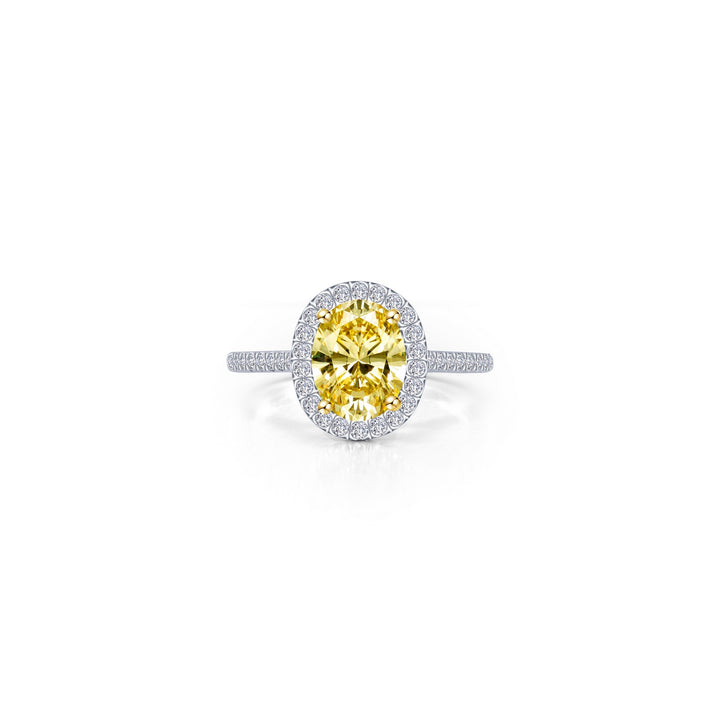 2.26 CTW Halo Engagement Ring