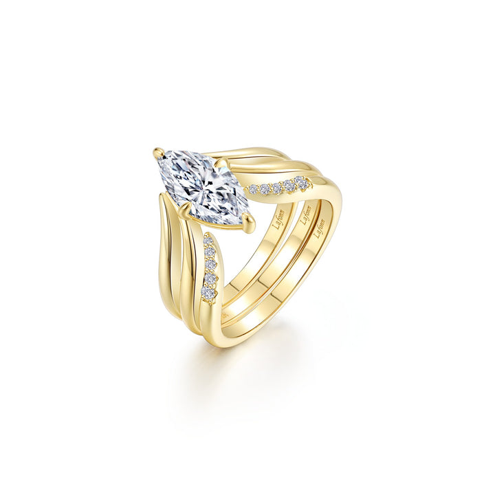 Marquise Muse Ring Set
