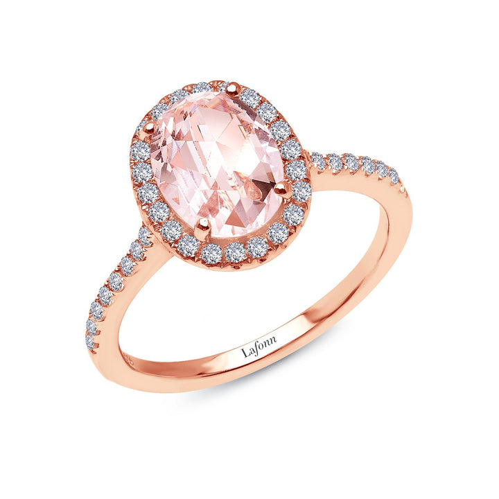 2.26 CTW Halo Engagement Ring