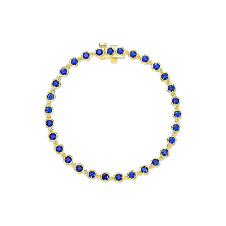 Bezel Strand Bracelet